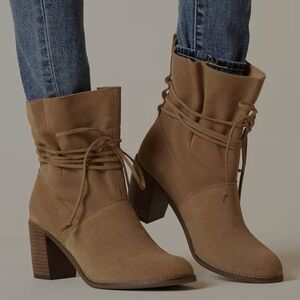 Toms Women's Tan Heeled Boots